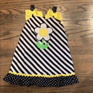 4t flower sleeveless dress